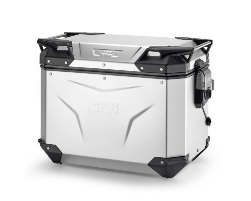 Givi Trekker Outback Evo Smart Боковий Кофр Алюмінієвий 48л Сріблястий