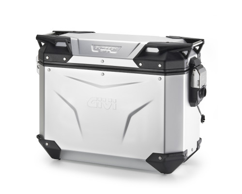 Givi Trekker Outback Evo Smart Бічний Кофр Алюмінієвий 37L Сріблястий