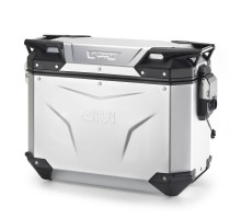 Givi Trekker Outback Evo Smart Бічний Кофр Алюмінієвий 37L Сріблястий