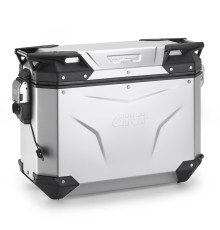 Givi Trekker Outback Evo Smart боковий кофр анодований 37л правий сріблястий