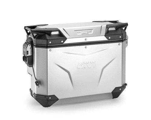 Givi Trekker Outback Evo Smart Бічний Кофр Алюмінієвий 33л Сріблястий