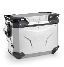 Givi Trekker Outback Evo Smart боковий кофр анодований правий втиснутий 40л срібний