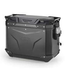 Givi Trekker Outback Evo Smart Боковий Кофр Алюмінієвий 44л Чорний Лівий