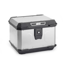 Givi Alpina ALP44 центральний кофр алюмінієвий Monolock 44L сріблястий