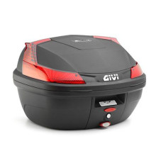 Givi B37 Monolock Центральний Кофр 37л З Пластиковою Пластиною Чорний