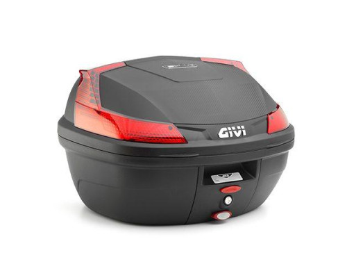 Givi B37 Monolock Центральний Кофр 37л З Пластиковою Пластиною Чорний