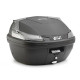 Givi B37 Tech центральний кофр Monolock 37л чорний з пластиковою пластиною