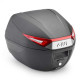 Givi C30 Monolock Центральний Кофр 30л Пластикова Плита Чорний