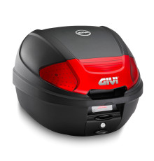 Givi E300 центральний кофр Monolock 30л з пластиковою пластиною чорний