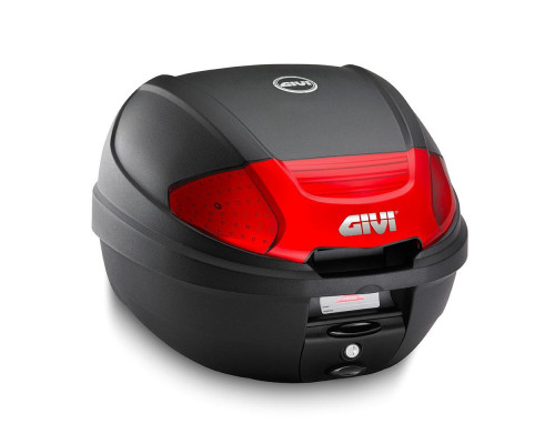 Givi E300 центральний кофр Monolock 30л з пластиковою пластиною чорний