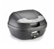 Givi E340 центральний кофр Monolock 34л з пластиковою пластиною чорний
