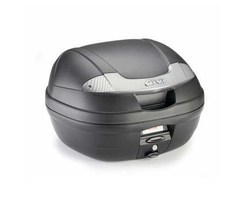 Givi E340 центральний кофр Monolock 34л з пластиковою пластиною чорний