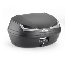 Givi E455 центральний кофр Monolock 45л з пластиковою пластиною чорний