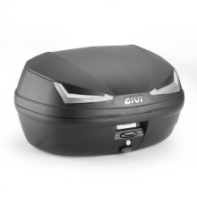 Givi E455 центральний кофр Monolock 45л з пластиковою пластиною чорний
