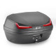 Givi E455 центральний кофр Monolock 45л чорний з пластиковою пластиною