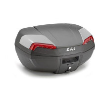 Givi E46 Riviera центральний кофр Monolock 46L чорний з пластиковою пластиною