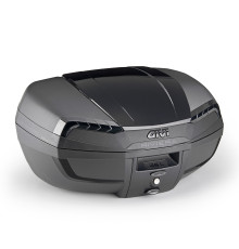 Givi E46 Riviera центральний кофр Monolock 46L чорний з пластиковою пластиною