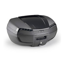 Givi E46 Riviera центральний кофр Monolock 46L чорний з пластиковою пластиною