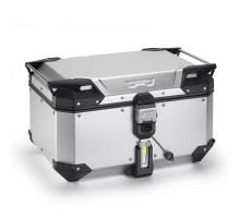Givi Trekker Outback Evo Smart Центральний Кофр Алюмінієвий Анонізований 58л Сріблястий