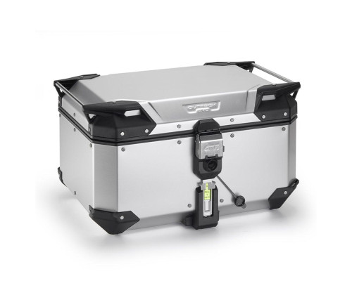 Givi Trekker Outback Evo Smart Центральний Кофр Алюмінієвий Анонізований 58л Сріблястий