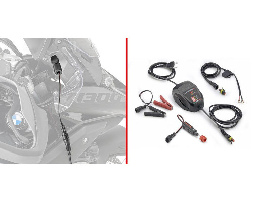 Givi зарядний пристрій акумулятора 12V (acid, mf, gel, agm) з can-bus для BMW