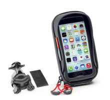 Givi S957B тримач для смартфона/GPS універсальний на кермо/дзеркало чорний