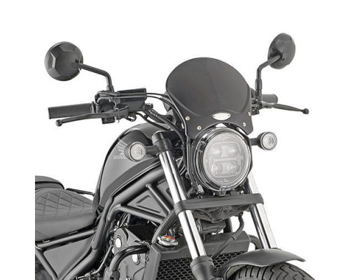 Givi монтаж szyby 100AL/ALB/140A/S для HONDA CMX 500 Rebel (2020-2022) кріплення для вітрового скла чорний/сріблястий