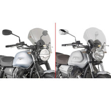 Givi монтаж szyby 100al / alb / 140a / s - Moto Guzzi V7 Stone 850 (21-22) кріплення вітрового скла алюміній сріблястий
