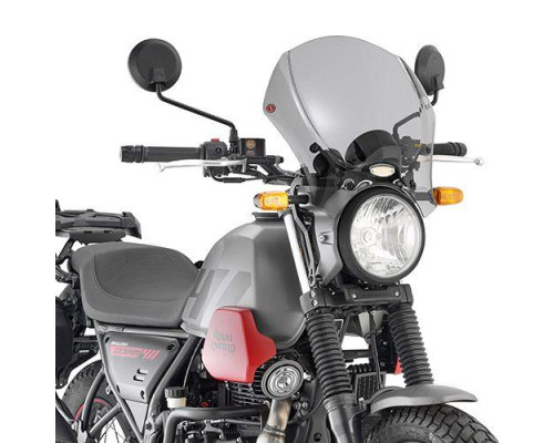 Givi 100AL/ALB/140A/S Кріплення для вітрового скла Royal Enfield Scram 411 2022 Чорний