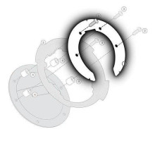 Givi Tanklock Кріплення для BMW R1200GS 2014 Чорний