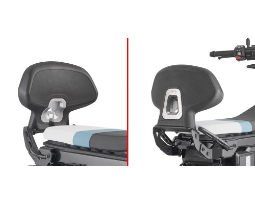 Givi, CE 02, спинка пасажира, для BMW, чорний