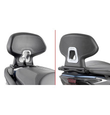 Givi, oparcie pasa?era, для HONDA Forza 125-300 (2015-2020) / ADV 350 (2022), чорний
