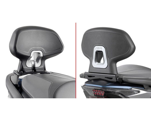 Givi, oparcie pasa?era, для HONDA Forza 125-300 (2015-2020) / ADV 350 (2022), чорний