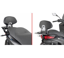 Givi Piaggio MP3 310 Спинка пасажира Чорний