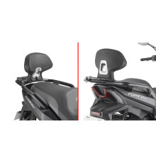 Givi QJ Motor Fort 350 Спинка пасажира 2024 Чорний