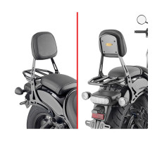 Givi, oparcie pasa?era z baga?nikiem, HONDA CMX 1100 Rebel, 2021-2022, чорний