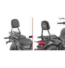 Givi пасажирська спинка з багажником Kawasaki Eliminator 500 2024 чорний