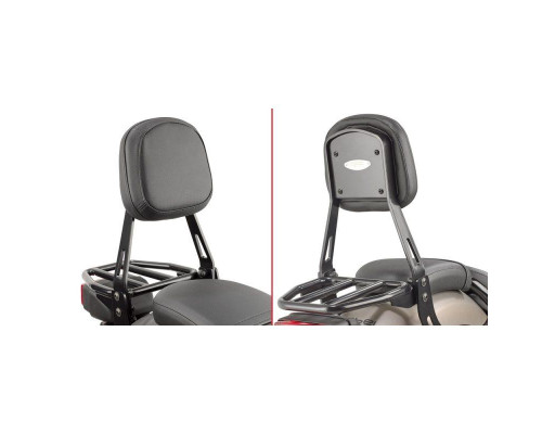 Givi V7 850 Stone/Special Спинка пасажира з багажником 2021-2023 Чорний