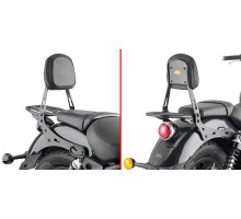 Givi Super Meteor 650 Спинка пасажира з багажником для мотоцикла Чорний
