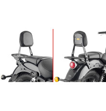 Givi Super Meteor 650 Спинка пасажира з багажником для мотоцикла Чорний