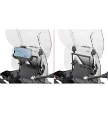 Givi TRK702 Поперечка для Монтажу GPS/Смартфона Чорний