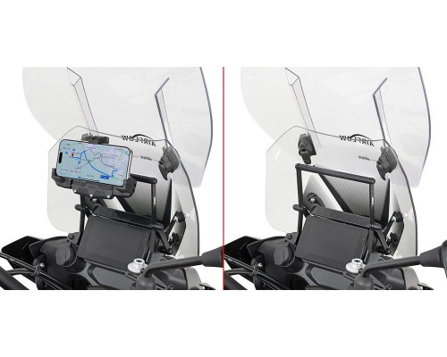 Givi TRK702 Поперечка для Монтажу GPS/Смартфона Чорний