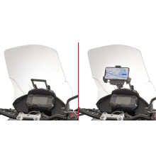 Givi, поперечка для монтажу GPS/смартфона, BMW G 310 GS, 2017-2018, чорний