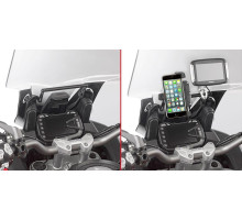 Givi Multistrada Поперечка для Монтажу GPS/Смартфона Ducati Чорний