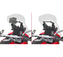 Givi, poprzeczka do monta?u GPS/Smartphone, для Ducati Multistrada V4 (21), чорний