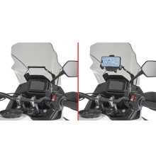 Givi, poprzeczka do monta?u GPS/smartphone, HONDA XL 750 Transalp, 2023, чорний