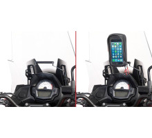 Givi поперечка для монтажу GPS / смартфона Kawasaki Versys 650 2015-2018 чорний