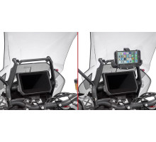 Givi поперечка для монтажу GPS / смартфона KTM 1290 Super Adventure 2017-2018 чорний