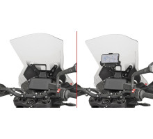 Givi, поперечка для монтажу GPS/смартфона, KTM 790 Adventure/R, 2019, чорний