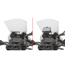 Givi, поперечка для монтажу GPS/смартфона, KTM 790 Adventure/R, 2019, чорний
